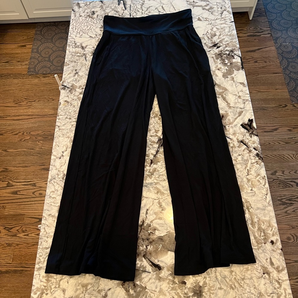 Kindred Bravely Black Bamboo Lounge Pants Size Medium